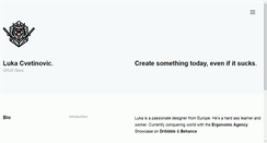Desktop Screenshot of lukacvetinovic.com